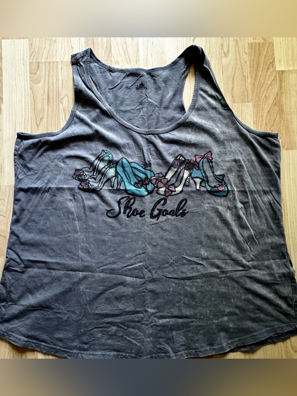 Women's Princess 'Shoe Goals' Graphic Tank Top